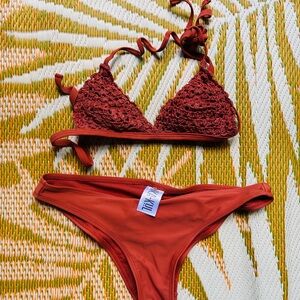 5/$25 Ika-Kul Crochet Bikini Set S